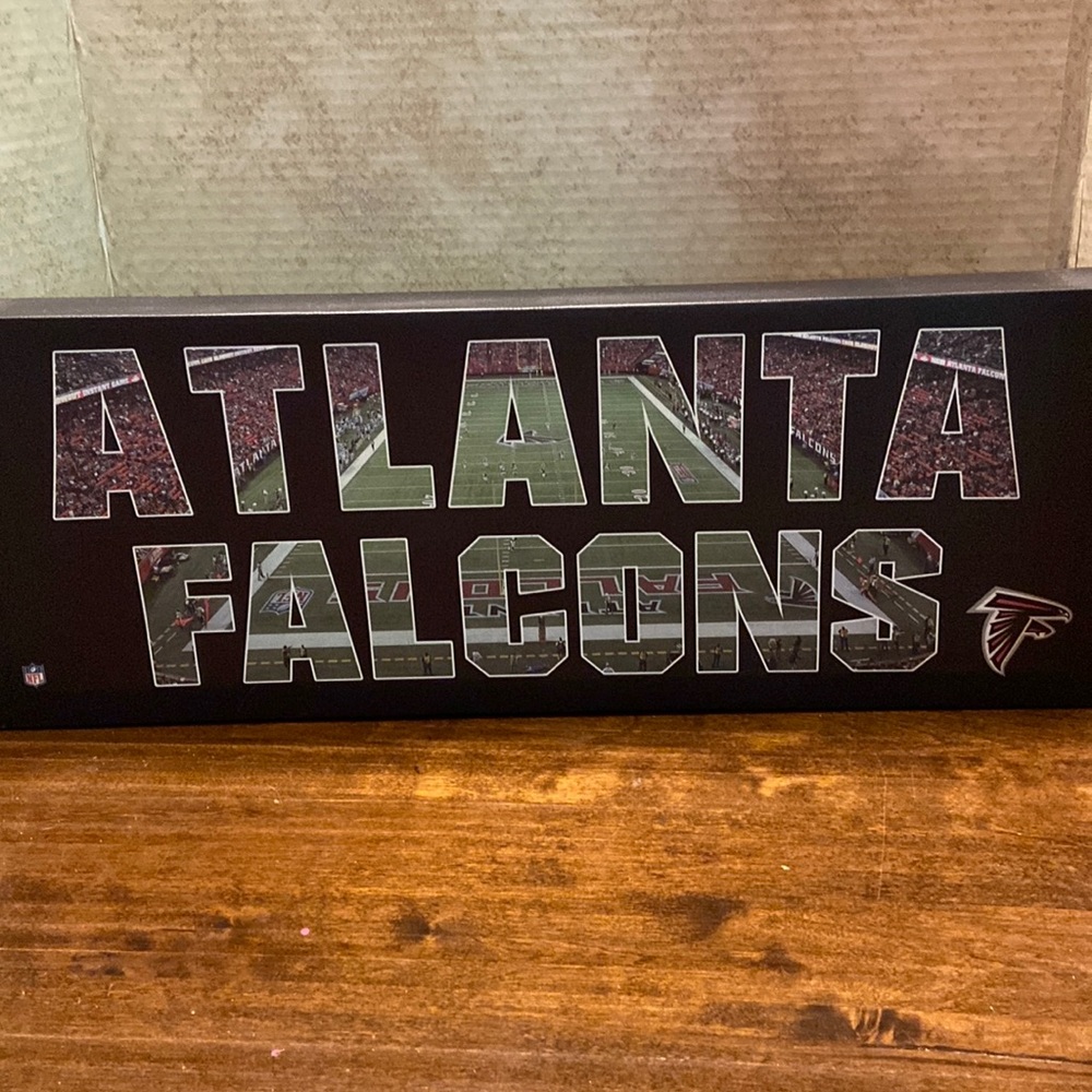 Artissimo Atlanta Falcons Stadium Canvas Art